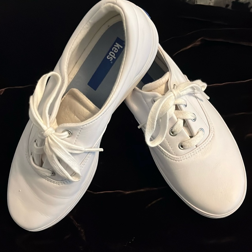 Keds faux leather sneakers